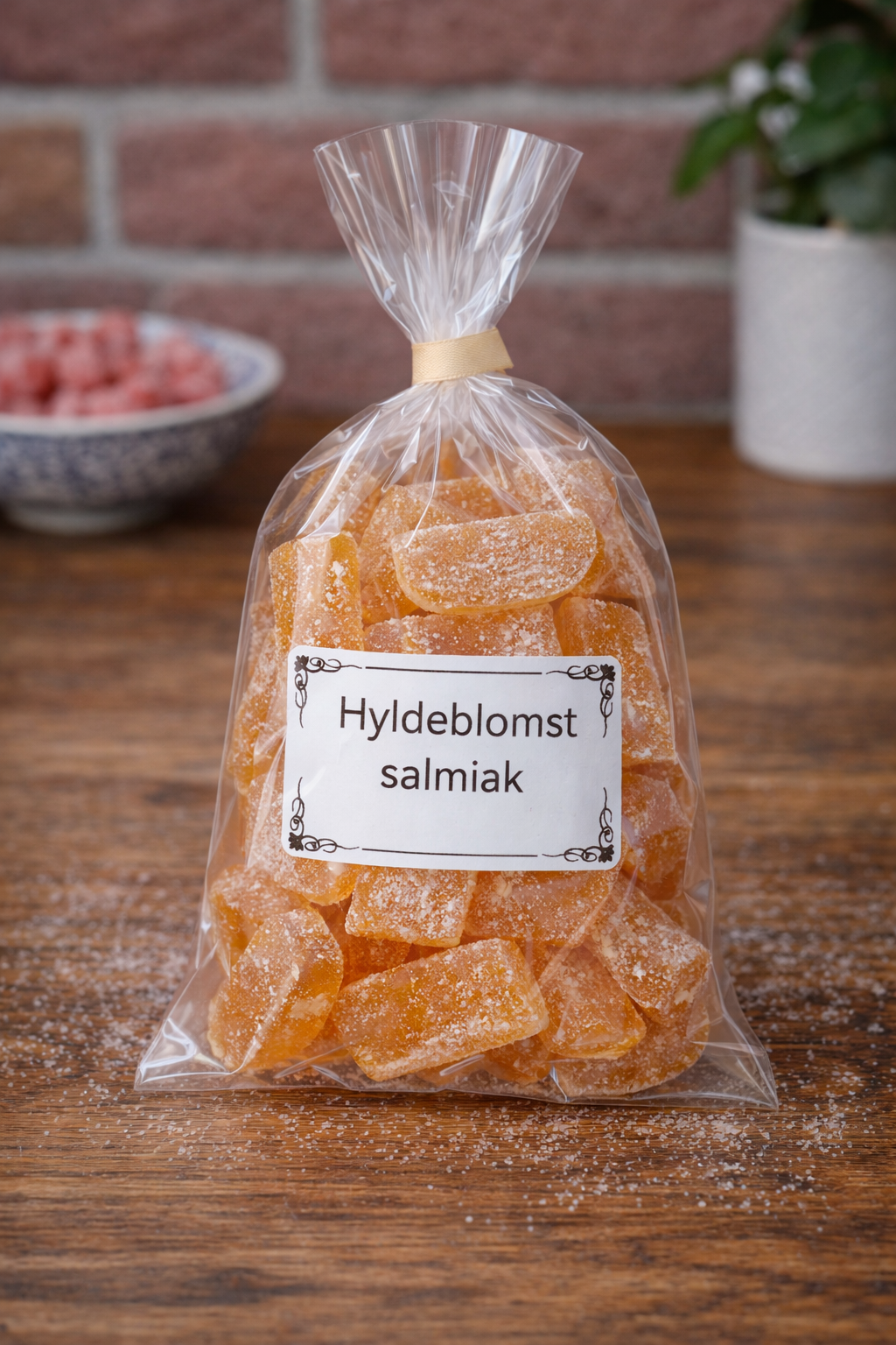 🌼 Hyldeblomst Salmiak Bolcher 🍬